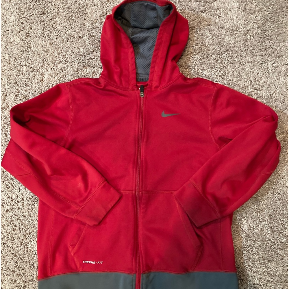 Nike zip-up hooded jacket Youth XL